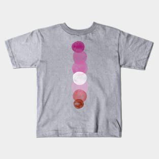 Lesbian Pride Bubbles Kids T-Shirt